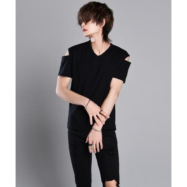 「ADRER」 半袖Tシャツ MEDIUM ブラック メンズ