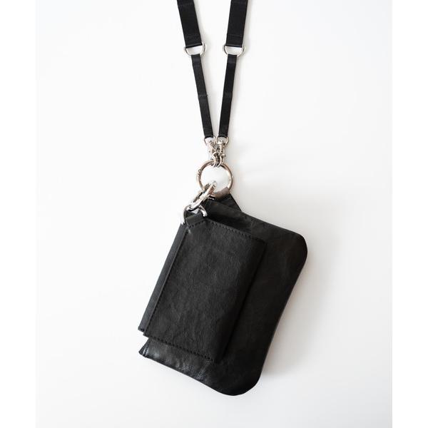 財布 SENTI_Dyneema Leather TRI-FOLD SLIM WALLET メンズ ...