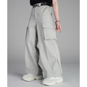 ADRER デニムカーゴパンツ ADRER カーゴパンツ parachute cargo pants メンズ レディース