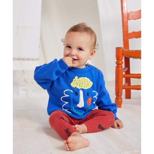 ニット セーター Baby Happy Mask jumper キッズ 子供服 男の子 女の子