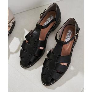 サンダル 「本革」「NICAL」グルカシューズ/44102 レディース