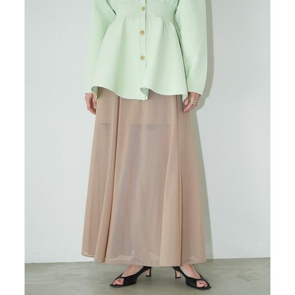 スカート SHEER FLARE MERMAID SKIRT