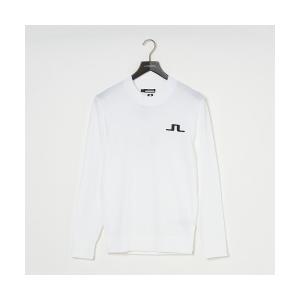 セーター ニット 「J.LINDEBERG/GOLF」JLロゴクルーネックセーター メンズ