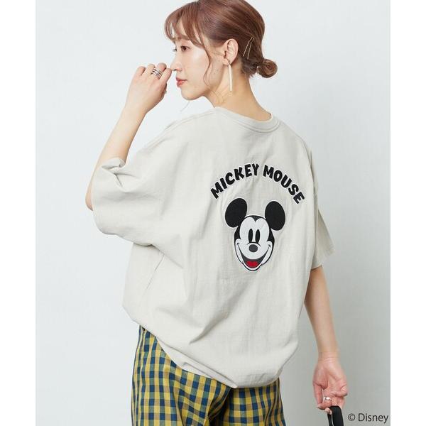 「FREAK&apos;S STORE」 半袖Tシャツ「Disneyコラボ」 フリ- ナチュラル レディース