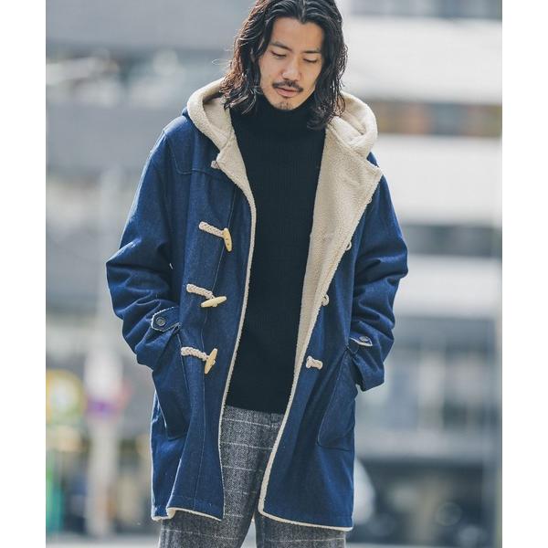 「URBAN RESEARCH Sonny Label」 ダッフルコート LARGE インディゴブル...