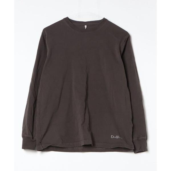 「The DUFFER of ST.GEORGE」 長袖Tシャツ SMALL チャコールグレー メン...