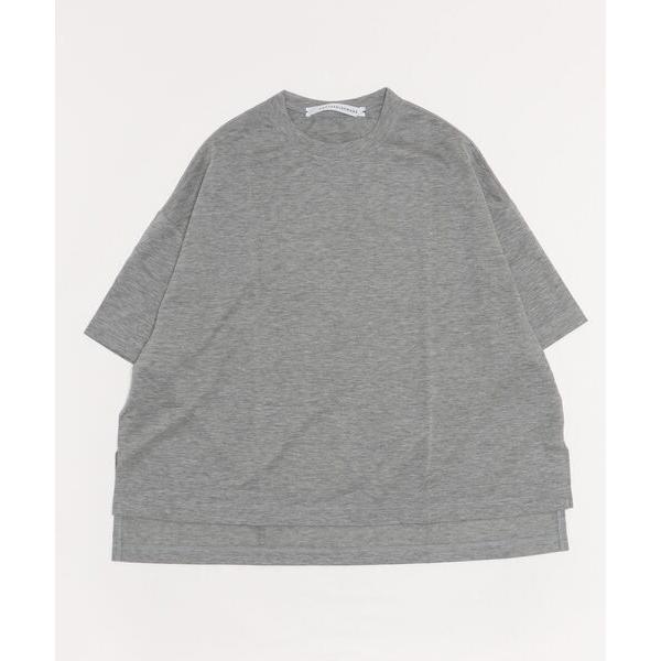 「Demi-Luxe BEAMS」 半袖Tシャツ ONE SIZE グレー レディース