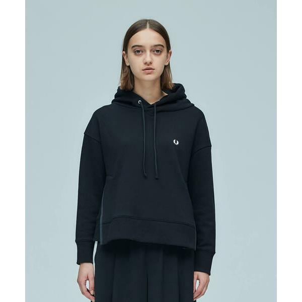 レディース 「FRED PERRY」 プルオーバーパーカー 10 ブラック