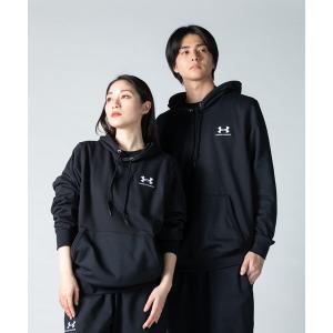 UNDER ARMOUR UAエッセンシャルテリー クルー ブラック 2XL アンダーアーマー公式】 UAエッセンシャルテリー フーディー