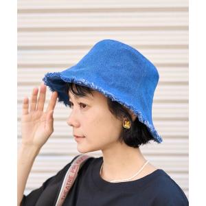 帽子 ハット フリンジ チューリップハット/バケ...の商品画像