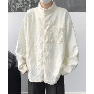 SOPH ソフ ノーカラーデニムジャケット サイズ：L Fashion Letter デニムジャケット gジャン ノーカラーデニム