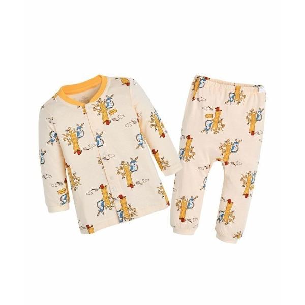 パジャマ 「ルームウェア」アウルトップス＆パンツ キッズ 子供 男の子 女の子