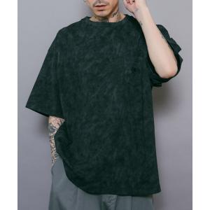 メンズ tシャツ Tシャツ SCRATCHED PIGMENT TEE｜zozo