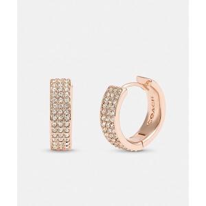 COACH ピアス クラシック クリスタル パール ハギー レディース