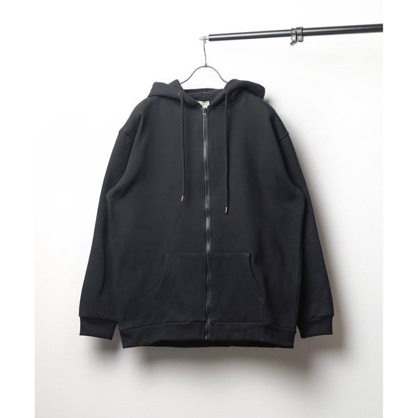 パーカー ヘビーウェイト裏起毛スウェットジップパーカー レディース メンズ