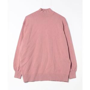 「MOUSSY」 長袖ニット FREE ピンク WOMEN