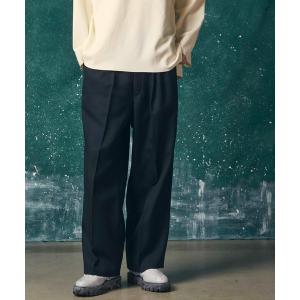 メンズ パンツ 「UNISEX」「LIMITED EDITION」Three-Tuck Wide Pants/スリータックワイドパンツ「MAISON｜zozo