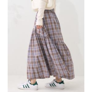 CASA FLINE（カーサフライン） ロング スカート コットンティアード