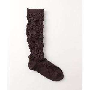 靴下 レディース 「DOMINGO SOCKS」LACE HI SOCKS/ソックス｜zozo