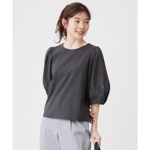 tシャツ Tシャツ レディース レースコンビ カットソー｜zozo