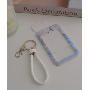 パスケース 「resonance」大理石風 パスケース「7色展開/ICカード/社員証」
