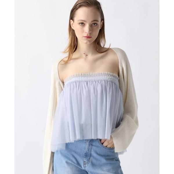 チューブトップ ベアトップ 「2024SS」マルチWAYチュールビスカ