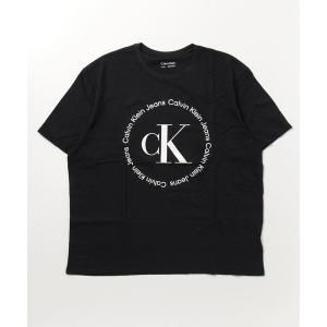 tシャツ Tシャツ メンズ Calvin Klein / カルバンクライン monogram circle logo crewneck モノグラム サ｜zozo