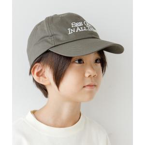 帽子 キャップ ロゴと総柄キャップ｜zozo