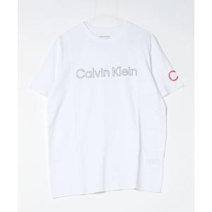 tシャツ Tシャツ メンズ Calvin Klein / カルバンクライン ss traveling logo crewneck tee 半袖クルーネ｜zozo