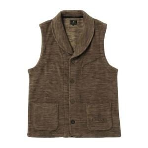 パジャマ LANVIN COLLECTION メンズ カチオン染 フリースベスト 54438034 メンズ