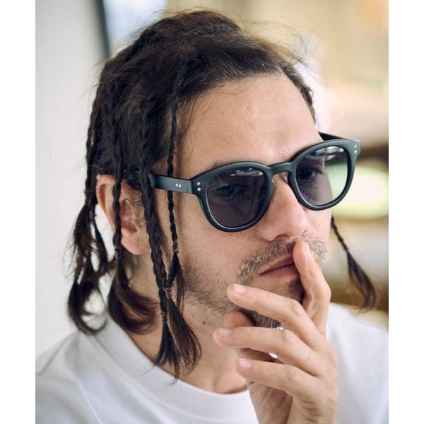 サングラス ADAMPATEK/boston sunglasses/セルフレームボストンサングラス ...