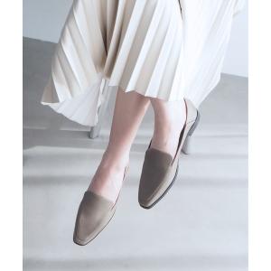 ローファー フラットスリッポンシューズ レディース