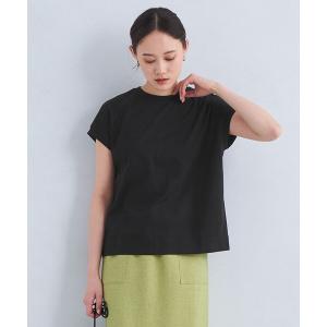 tシャツ グロッシー フレンチスリーブ Tシャツ レディース