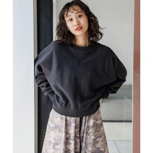 レディース 「niko and...」 スウェットカットソー MEDIUM ブラック｜zozo