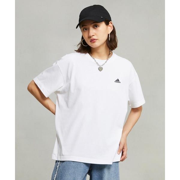 tシャツ Tシャツ レディース エッセンシャルズプラス スモールロゴ 半袖Tシャツ / アディダス ...