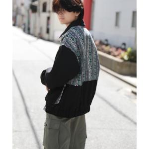 ジャケット テーラードジャケット 「HOOK」個性派 デニム異素材