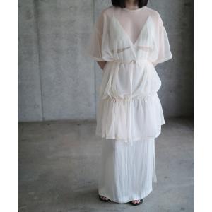 ワンピース レディース SHEER DRESS｜zozo