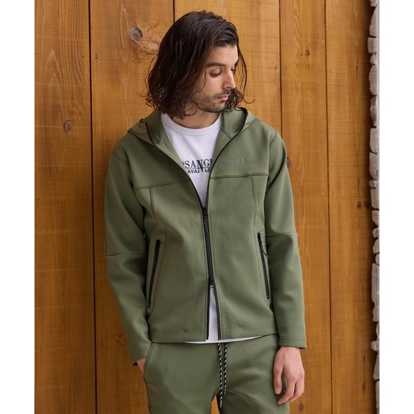 パーカー JUST PLAYネオプレーンフーデッドパーカ メンズ