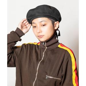 MARINE SERRE（マリーンセル） 帽子 ベレー帽 MOON LOGO FELTED WOOL