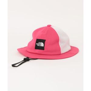 帽子 ハット キッズ THE NORTH FACE/ザ・ノース・フェイス/K SE LOGO MESH HAT/キッズ スクエアロゴメッシュハット/H｜zozo