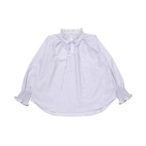 ブラウス シャツ フリル衿ラグラン長袖ブラウス カジュアルシャツ レディース