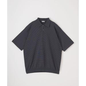 ポロシャツ メンズ 「Steven Alan」 60ハイツイスト  ショートスリーブ ニット ポロシャツ -LOOSE｜zozo