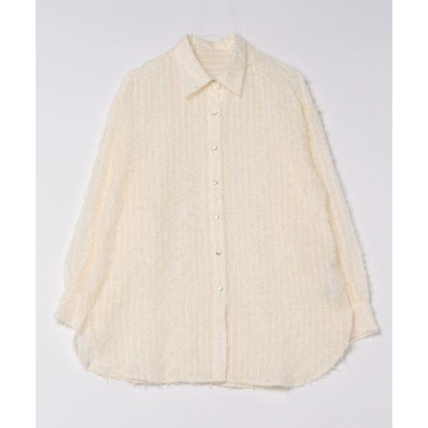 ブラウス シャツ 　起毛素材 レギュラーカラーシャツ　Y1431 レディース