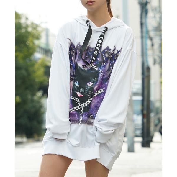 パーカー 「unisex」病み系 グラフィック パーカー / Sickly Graphic Hood...