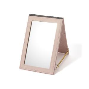 Francfranc（フランフラン） コンパクトミラー ツイード 折り畳み