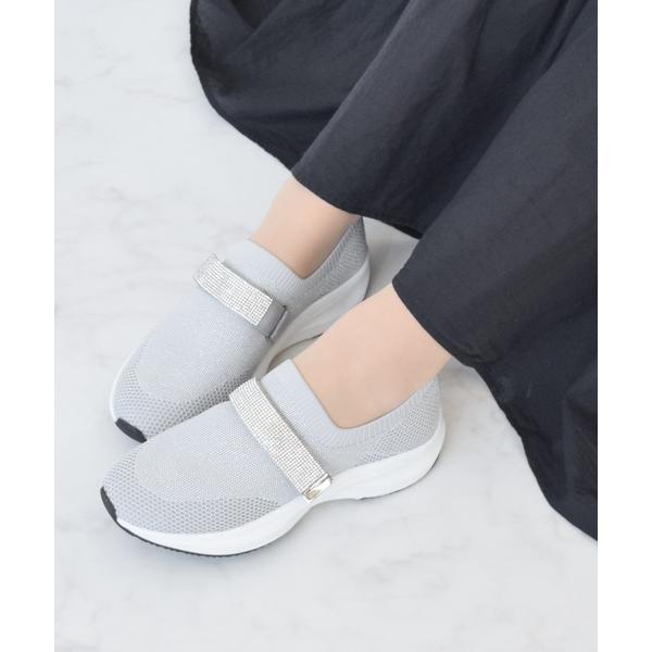 スニーカー 「Bridget Birkin」ベルトストーンニットスニーカー(545012) レディー...
