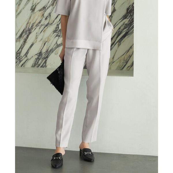 パンツ 「新色追加・接触冷感・UVケア・速乾・洗える」FluidBackSatin ドロストパンツ ...