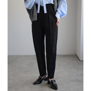 パンツ ハイウエストテーパードパンツ レディース