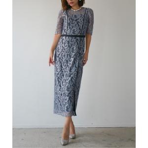 ドレス レディース vine lace midi dress