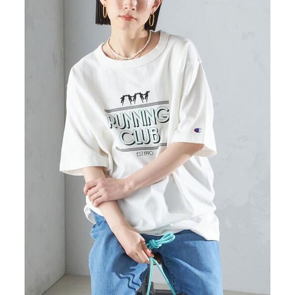 tシャツ Tシャツ レディース 「SHIPS別注」Champion:プリント TEE 24SS